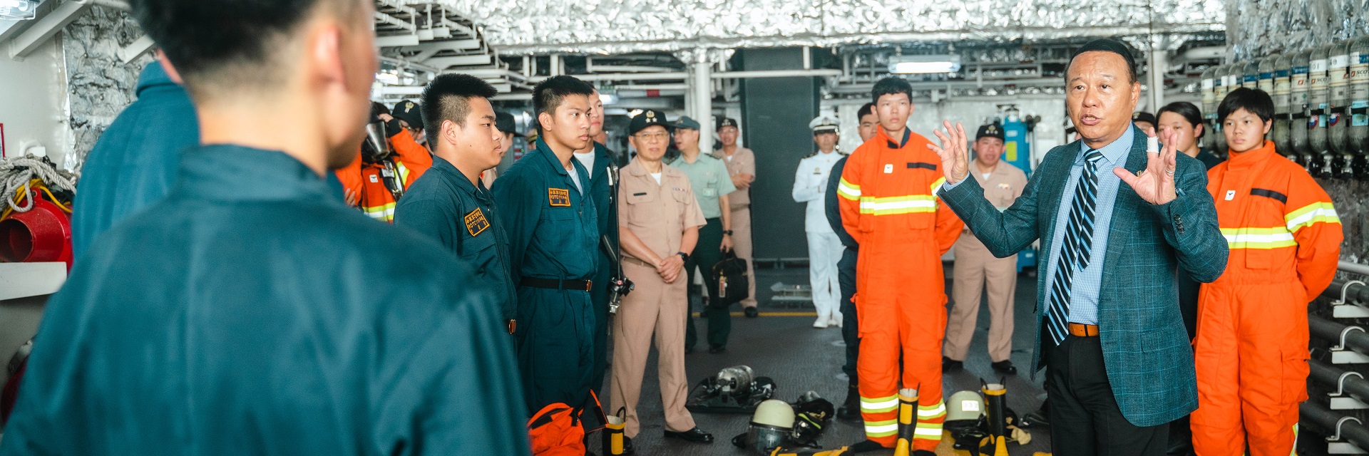 柏副部長視導南部駐軍　勉精進本職學能提升工作效率